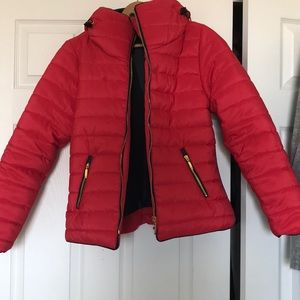 Red Puffer Jacket